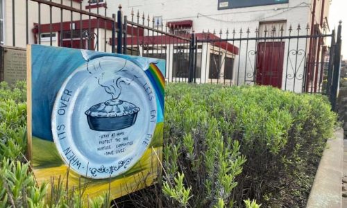 Denby Dale Pie Plate art