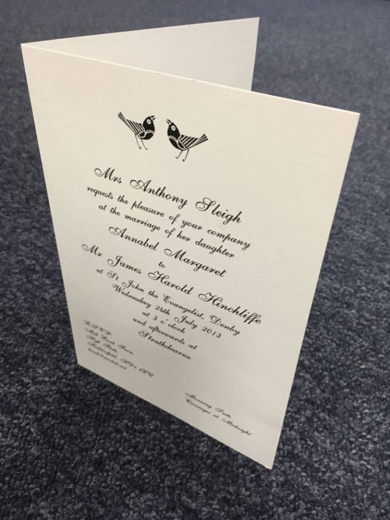 Enterprise Print Wedding July 2021 card