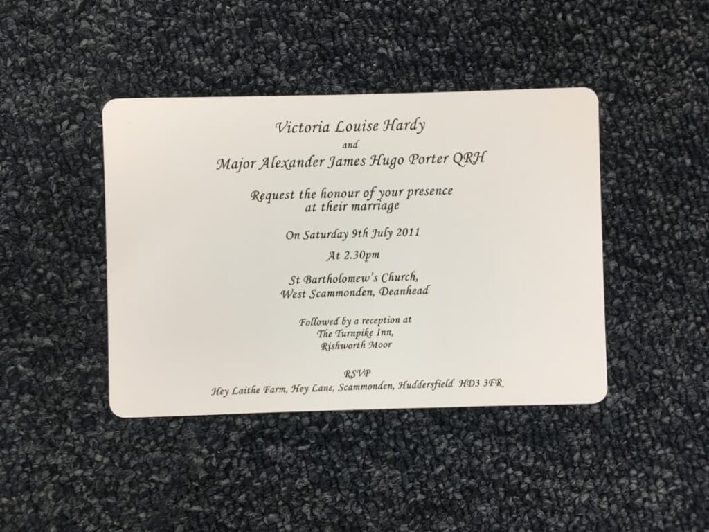 Enterprise Print Wedding card July 2021