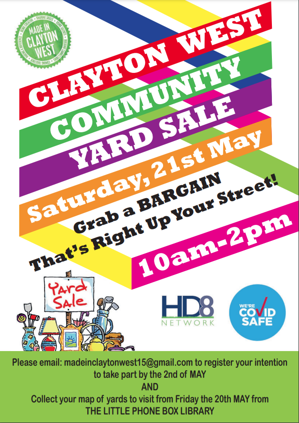Clayton West Community Yard Sale