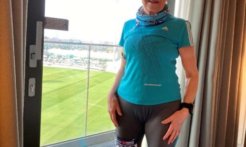 Getting-ready-for-Manchester-Marathon-at-Old-Trafford