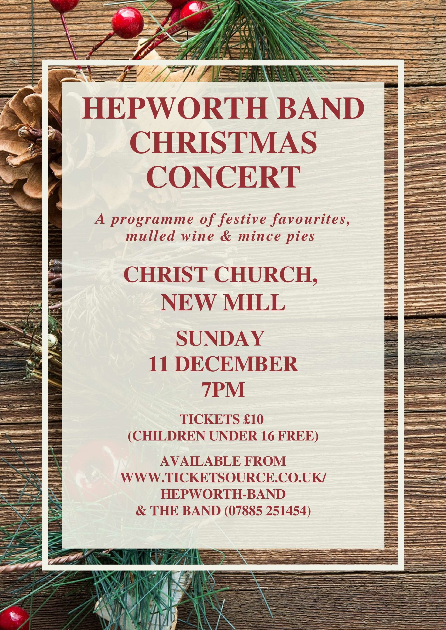 Hepworth Band Christmas Concert