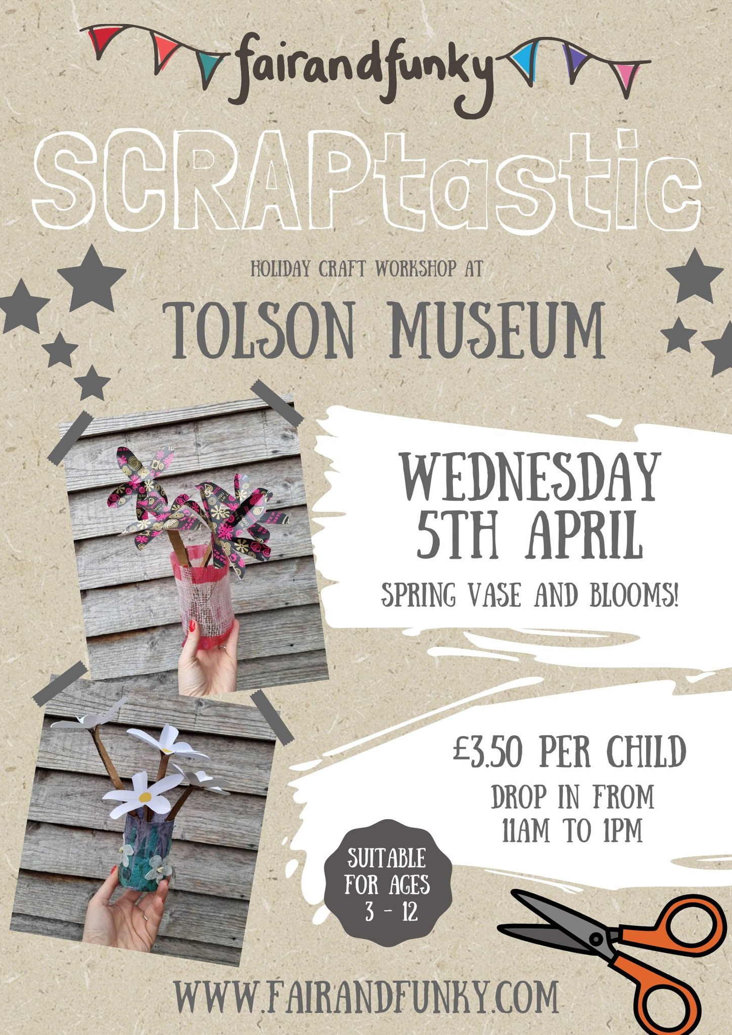 Easter SCRAPtastic at The Tolson Museum