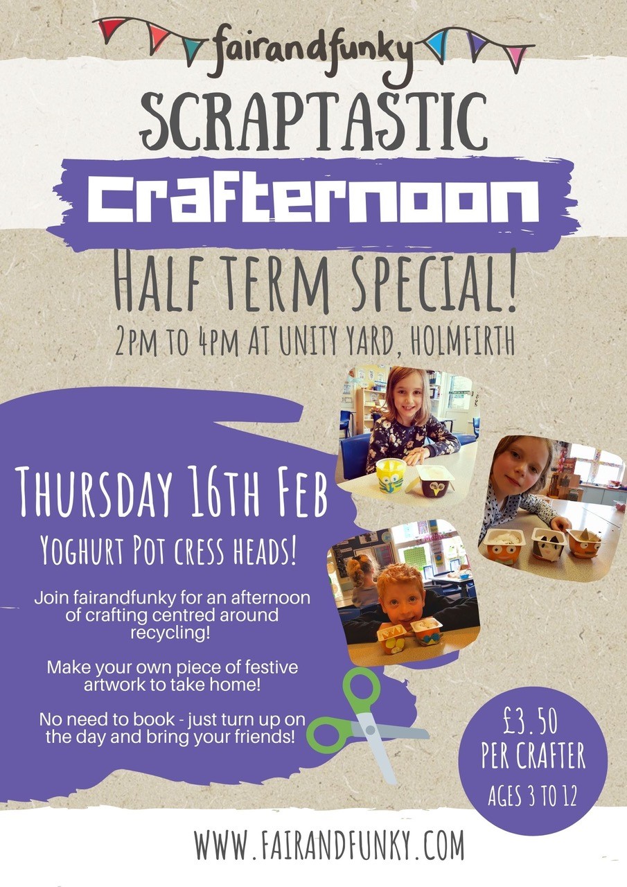 Half Term SCRAPtastic Crafternoon with fairandfunky!