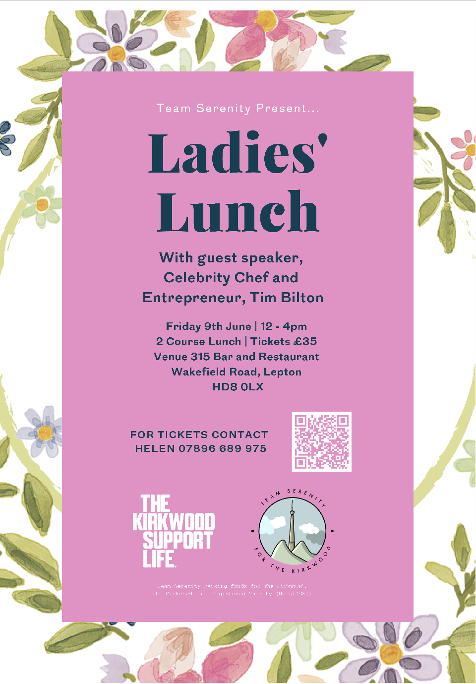 Ladies Lunch Raising Funds for The Kirkwood