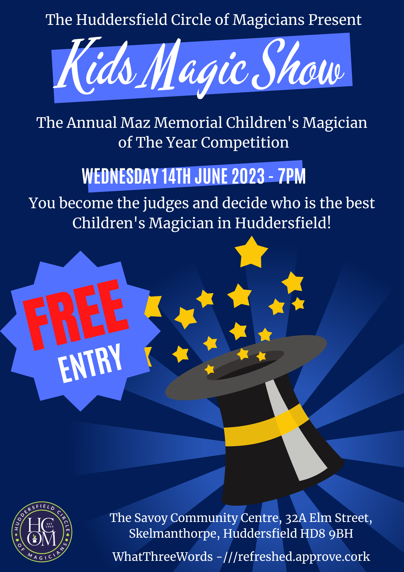Free Kids Magic Show