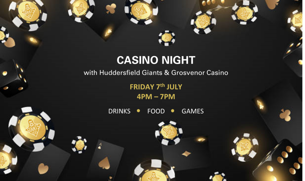 casino night Grosvenor casino