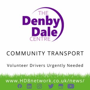 Volunteer Drivers Urgently Needed for Denby Dale Centre