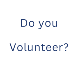 do you Volunteer graphic