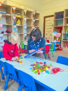 HP Reading Tuition working with child