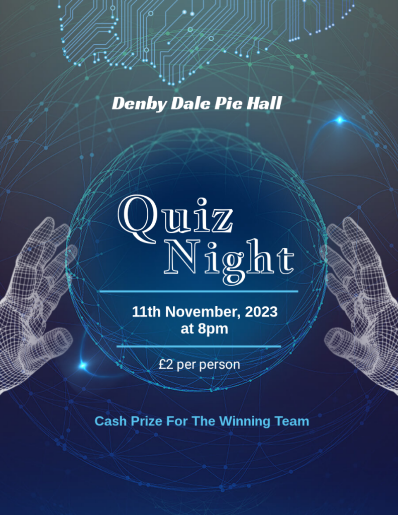 Denby Dale Pie Hall Quiz Night