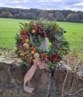 The Watering Can Christmas Wreath