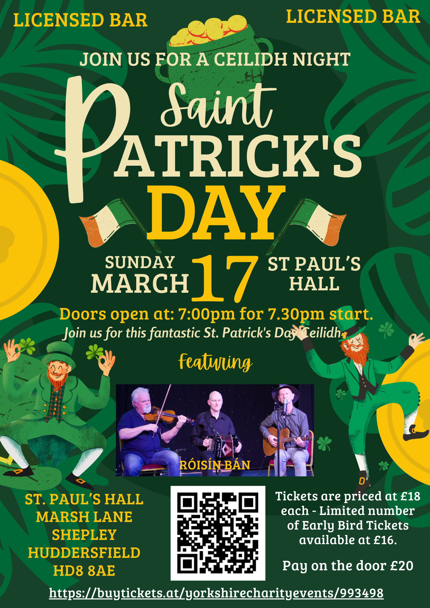ST. PATRICK'S DAY CEILIDH DANCE
