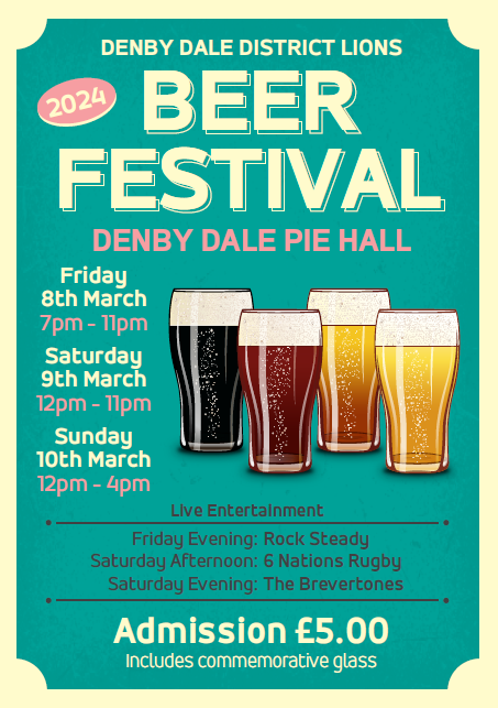 Denby Dale District Lions Beer Festival 2024
