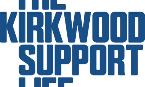 The Kirkwood Support Life Logo (Blue)