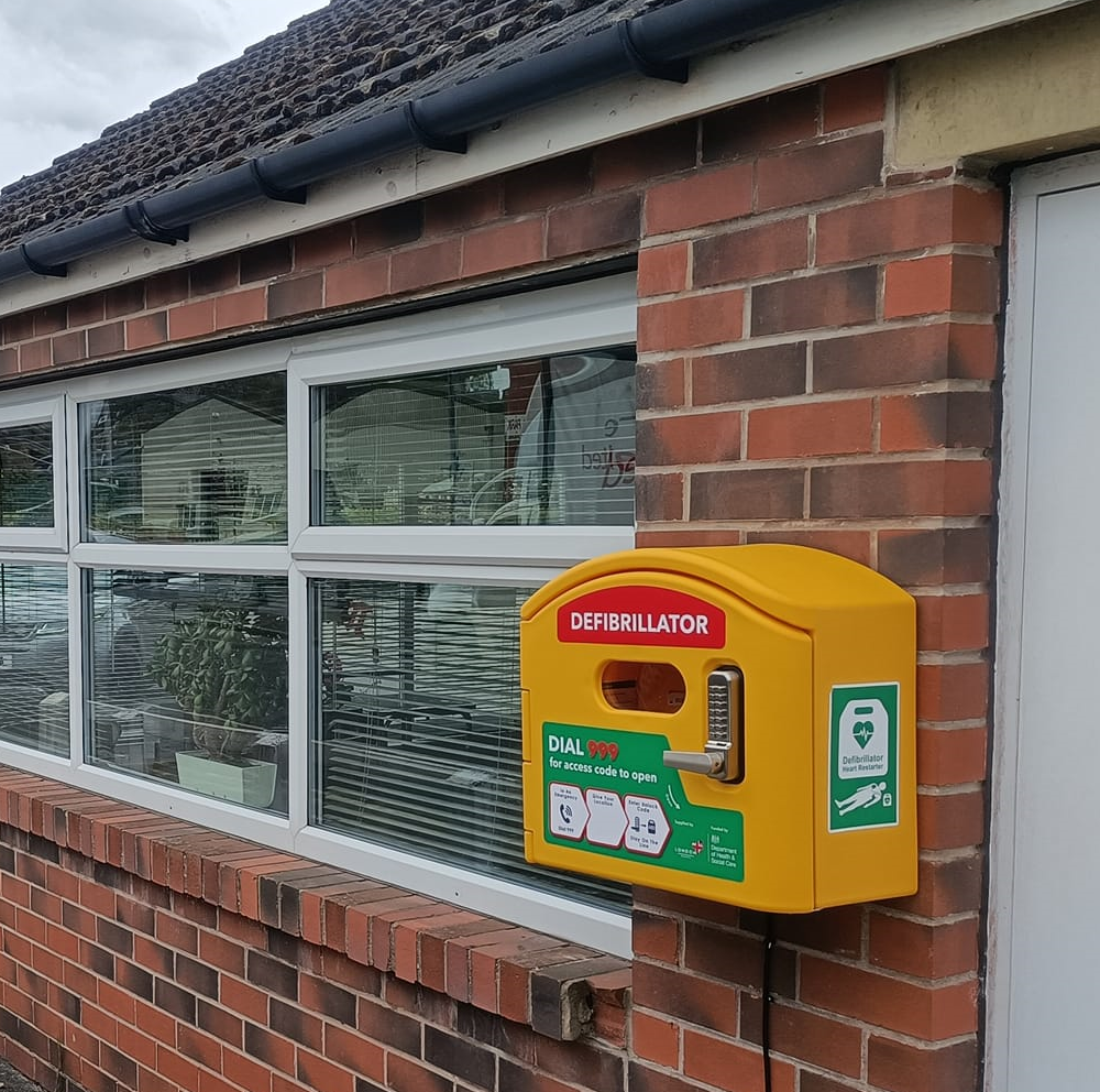Denby Dale District Lions Defibrillator