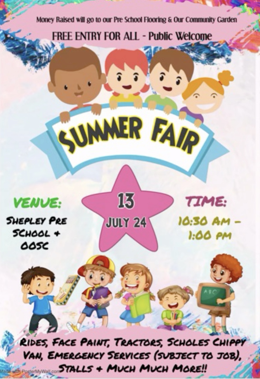 Summer Fair 24 - Shepley Pre School