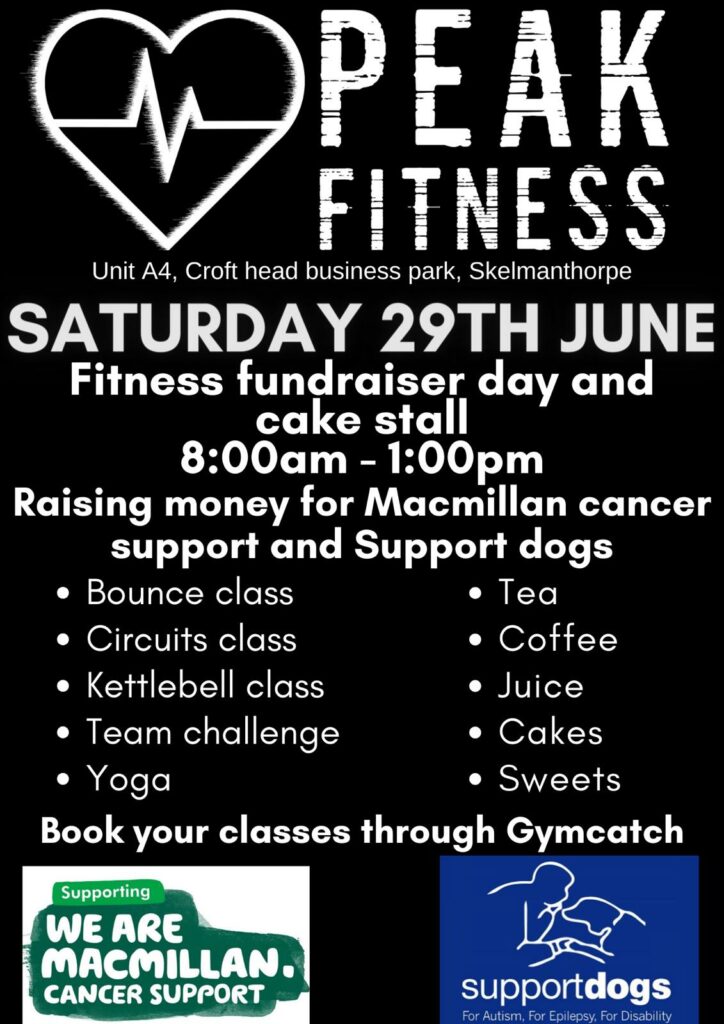 Fitness fundraiser day