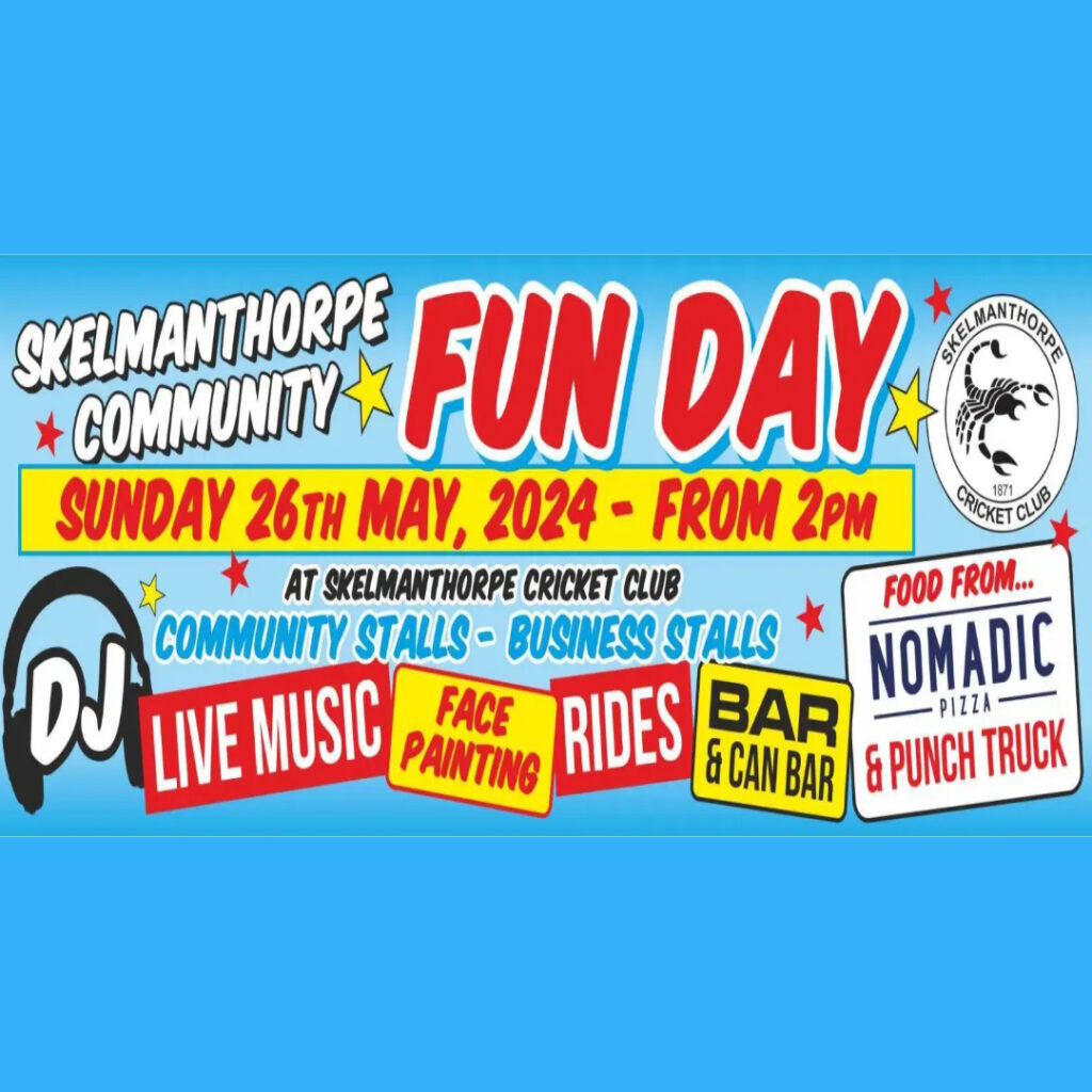 Skelmanthorpe Community Funday Poster