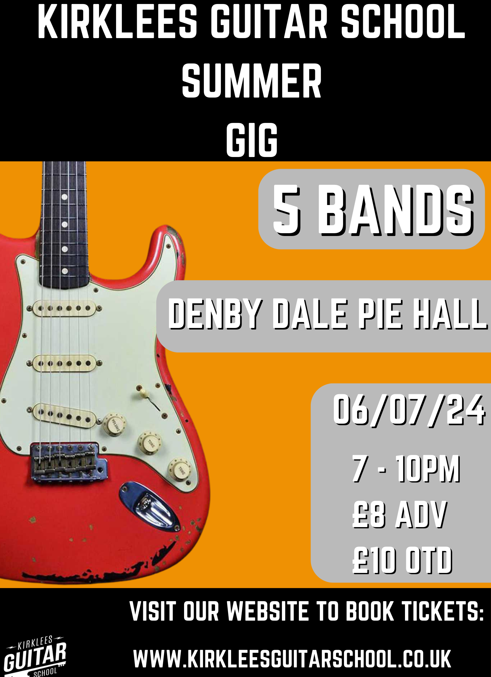 Kirklees Guitar School Summer Gig