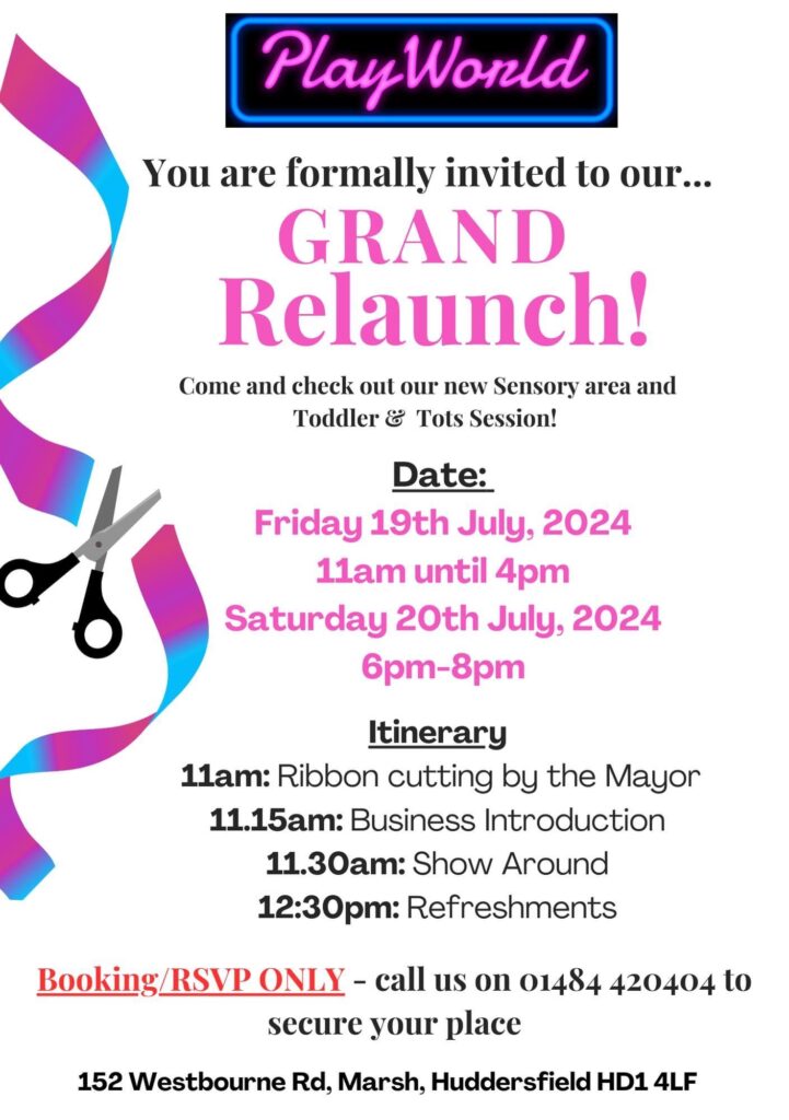 PLAYWORLD RE-LAUNCH