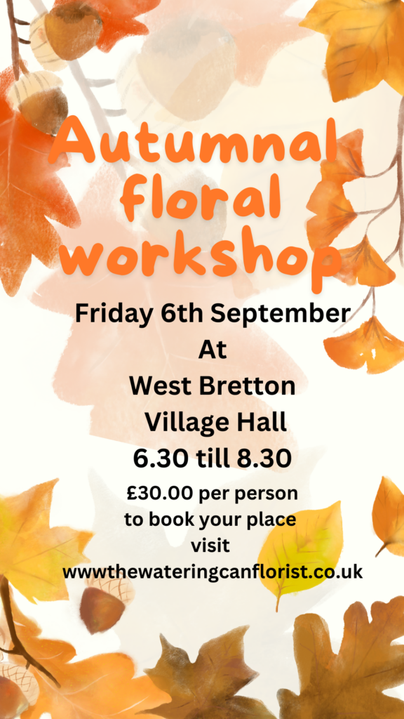 Autumnal Floral Workshop