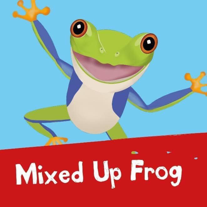 Mixed up frog