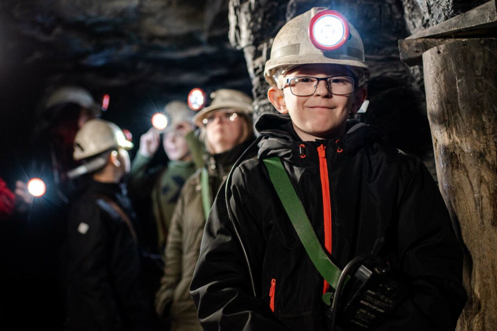 Coal Mining Museum Children down the mine