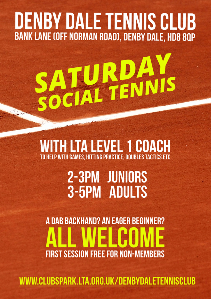 Social Tennis Denby Dale