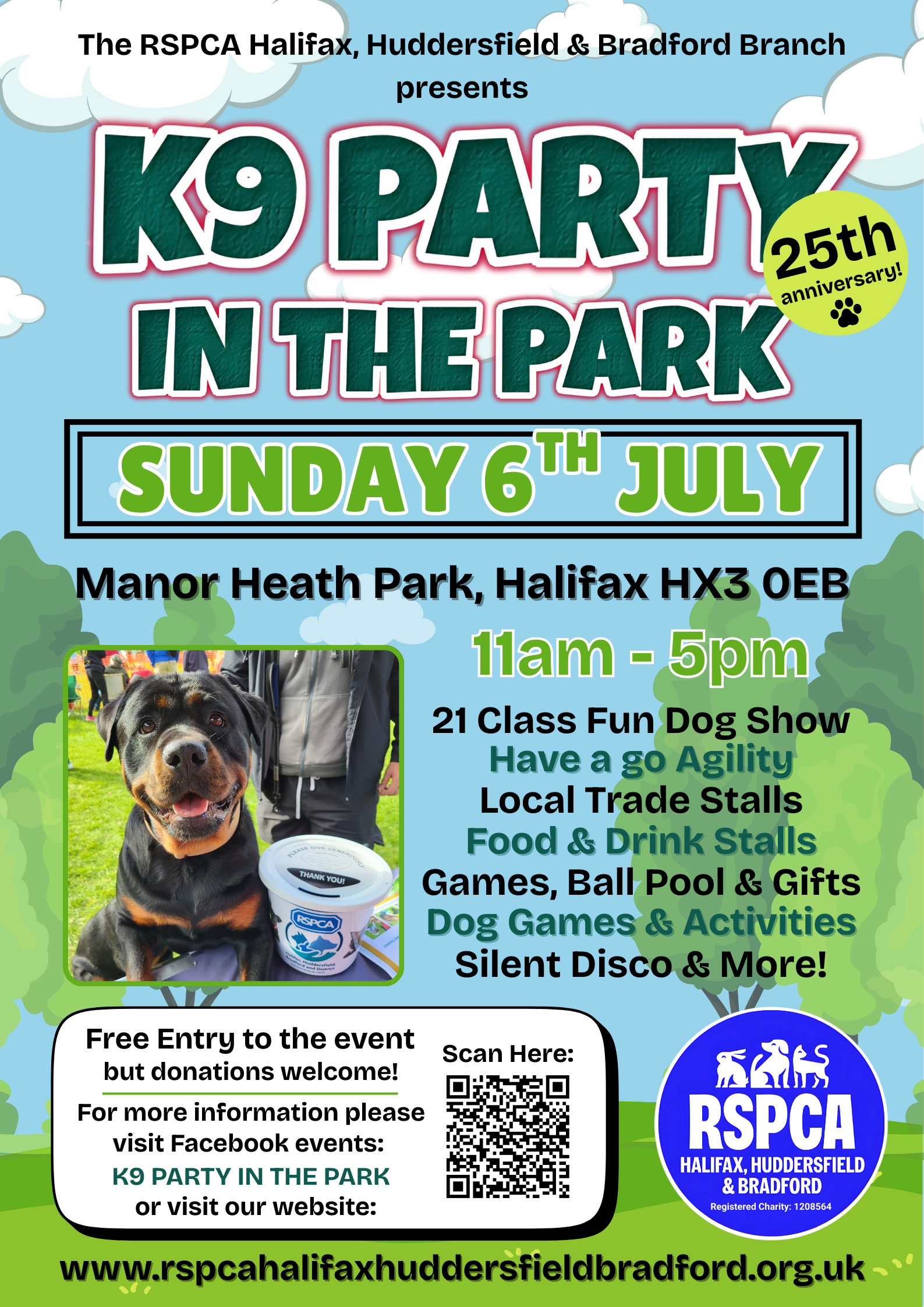 K9 Party in the Park 2025 - 25th Anniversary!