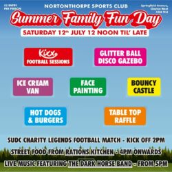 Nortonthorpe Sports Club Summer Family Fun Day Scissett - Clayton West - Huddersfield