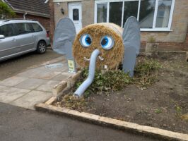Danby Dale District Lions winning Scarecrow