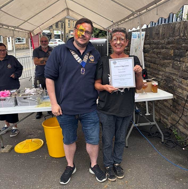 Denby Dale District Lions - Scarecrow Trail 2025 certificate