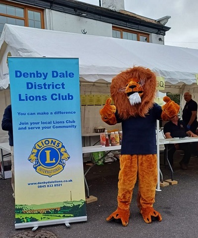 Denby Dale District Lions - Scarecrow Trail 2025 mascot