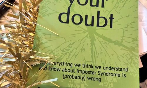 Adrian Ashton, Loving your Doubt. Imposter Syndrome, Self-doubt