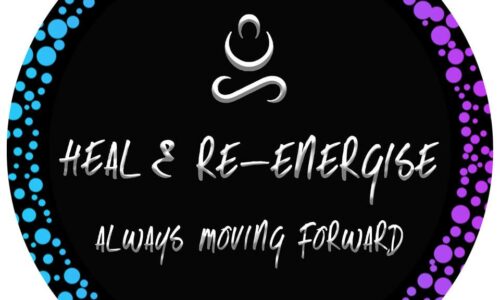 Heal and Re-energise logo Meltham