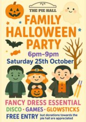 Family Halloween Party Denby Dale Pie Hall