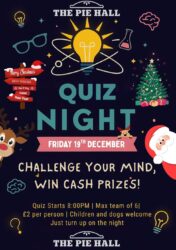 Quiz Night Denby Dale Pie Hall