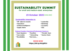 Unlocking Sustainabilility for Thriving Businesses and Resilient Supply Chains