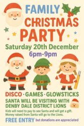 Denby Dale Pie Hall Christmas Party