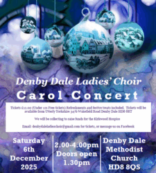 Denby Dale Ladies Choir Carol Concert
