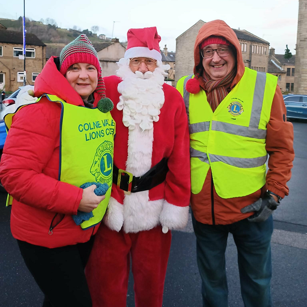 Colne Valley Lions Club Santa's Sleigh