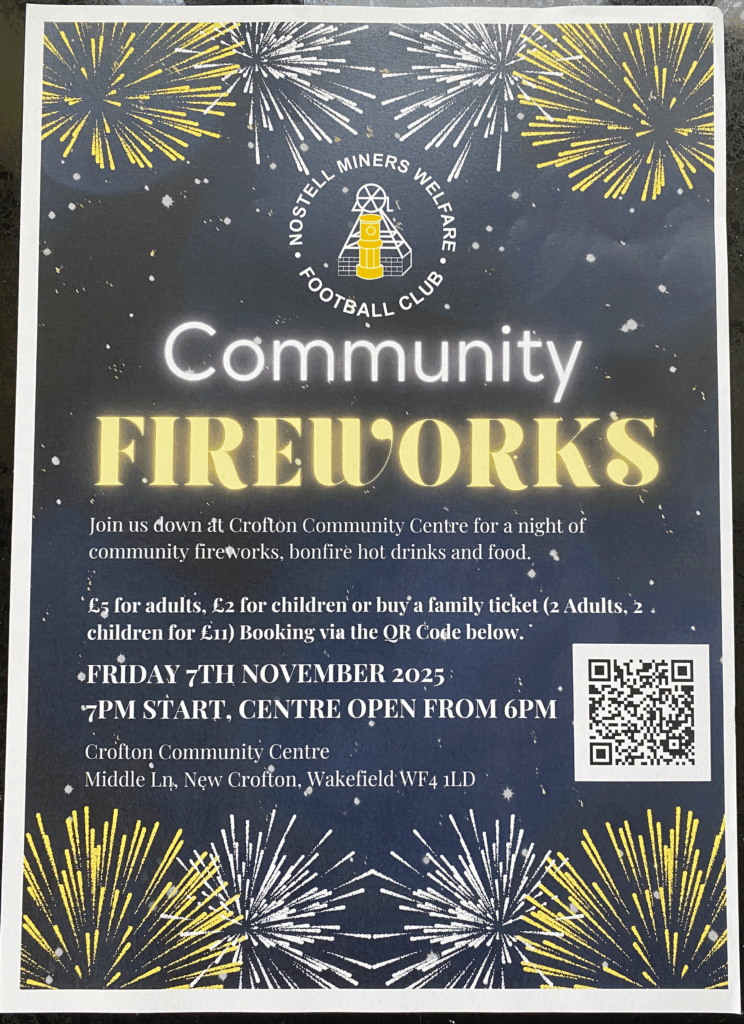 Crofton Community Centre Fireworks