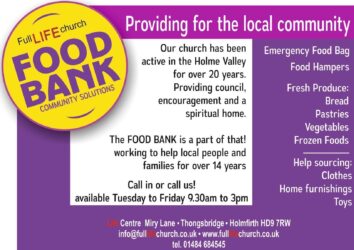Thongsbridge Food Bank – Full Life Circle Church