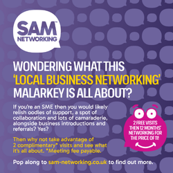 FANCY A SPOT OF LOCAL BUSINESS NETWORKING?