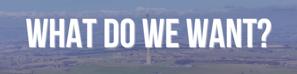 What do we want - Our Vision - Work Rest or Play