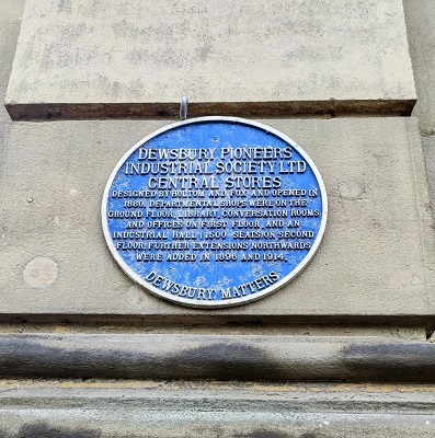 Dewsbury Pioneers Industrial Society Central Stores