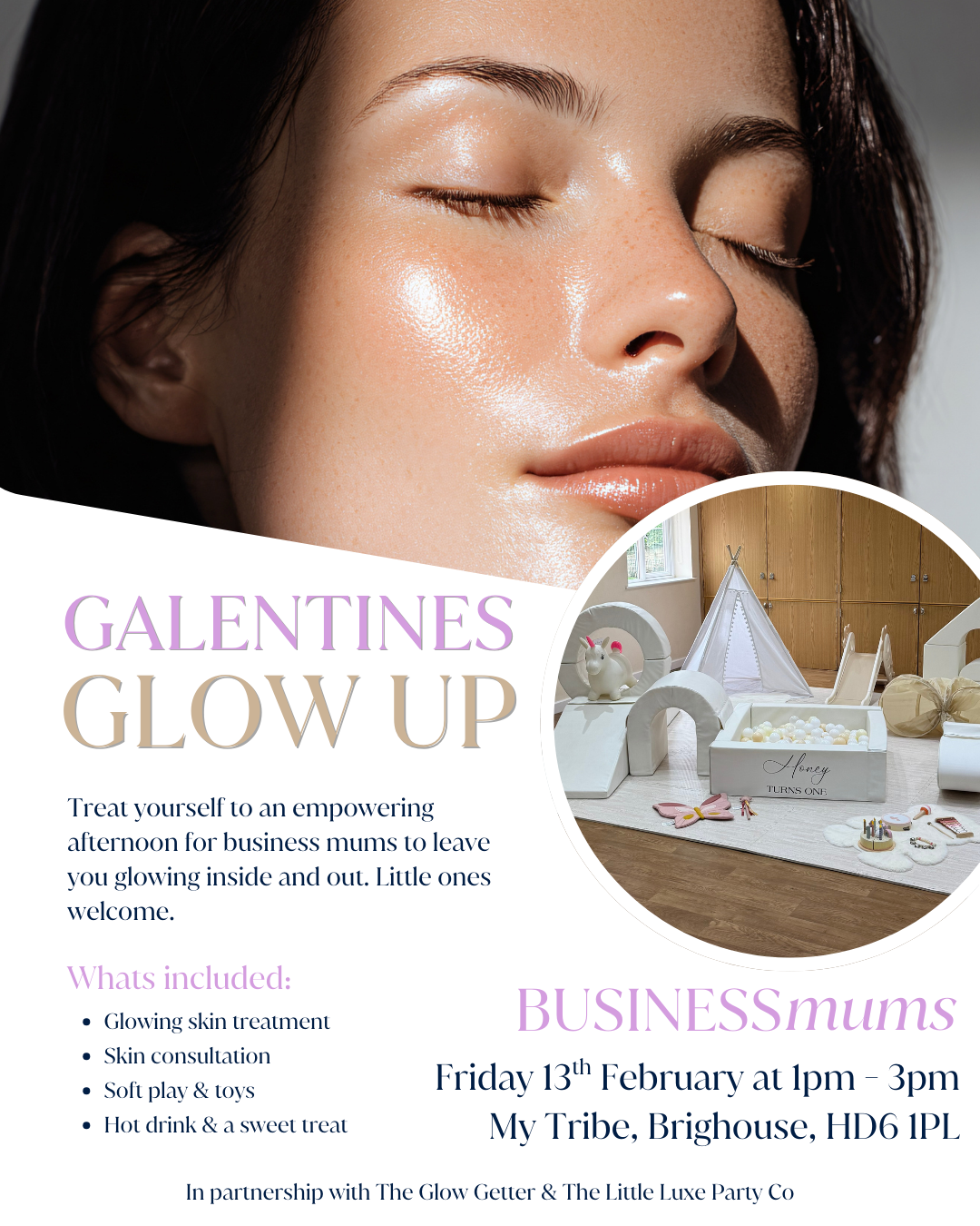 Business Mums Galentines Glow Up