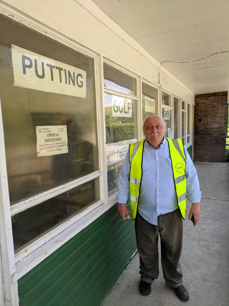 Ian Deighton Chair of Friends of CHaT Parks Wakefield
