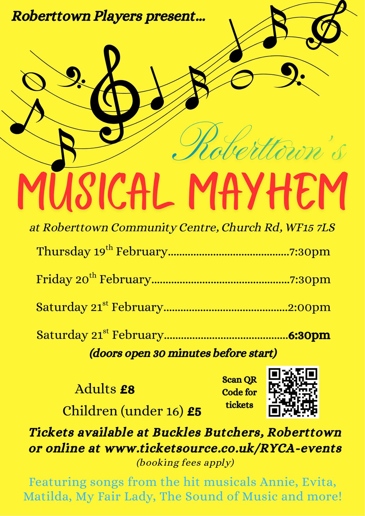 Roberttown’s Musical Mayhem